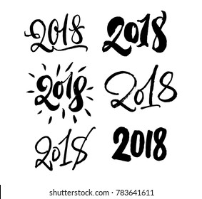 Vector Illustration Graduating Class 2018 Graphics Stock Vector ...