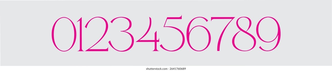 Set of numbers, colors textured numbers. Numbers 1, 2, 3, 4, 5, 6, 7, 8, 9, 0. Stylish hand abstract design numbers set. Bold style and eps vector format. Dirty texture vector. Rough brush strokes.
