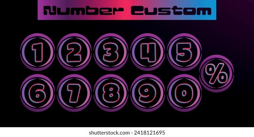 set numbers, custom with a variety of the latest models 10