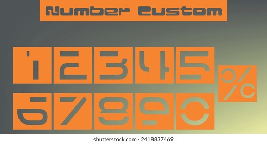 set numbers, custom with a variety of the latest models 15