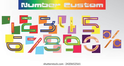 set numbers, custom with a variety of the latest models 23