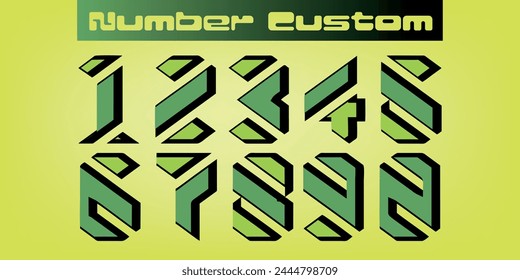 set numbers, custom with a variety of the latest models 40