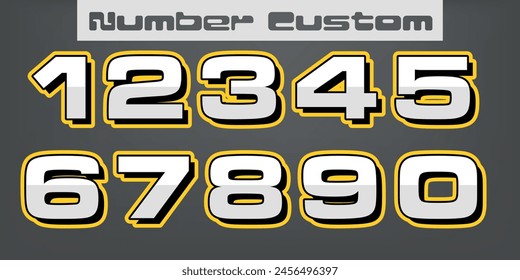 set numbers, custom with a variety of the latest models 59
