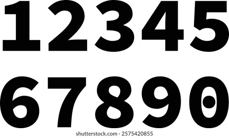 set of numbers Set of numbers . Number circles set1 to 10 . Set of Round 1-10 numbers icon for education 