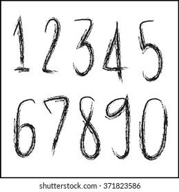 Set Of Numbers Vector EPS10, Great for any use.
