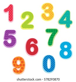 65,352 Cartoon Numbers For A Kids School Images, Stock Photos & Vectors ...