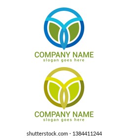 set O letter logo design template