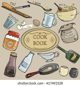 set of objects for cooking "Cookbook"