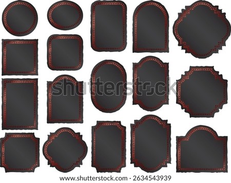 A set of obsolete labels