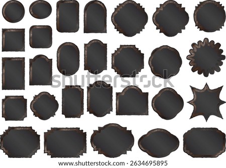 A set of obsolete labels