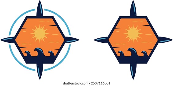 a set of ocean wave icons