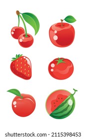 Un grupo de Frutos en Rojo.