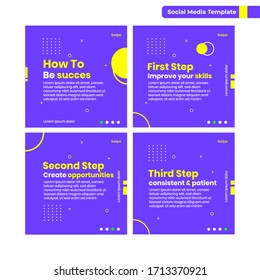 Set off Info Graphic r for social media Template, Flayer Template, Banner Template