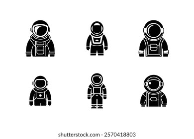 Set off spacecraft silhouette art