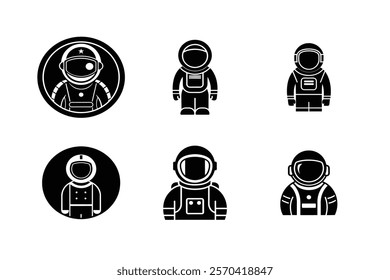 Set off spacecraft silhouette art