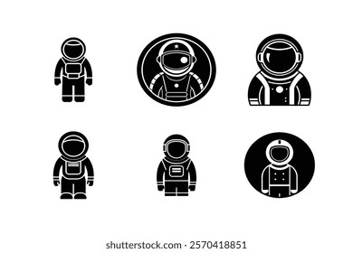 Set off spacecraft silhouette art