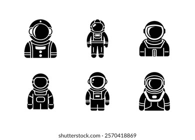 Set off spacecraft silhouette art