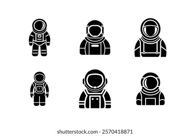 Set off spacecraft silhouette art