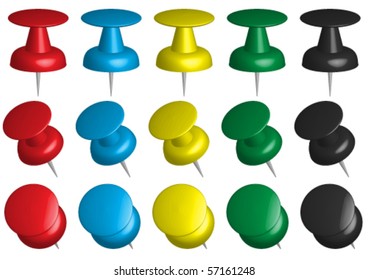 Set of Office Pins
