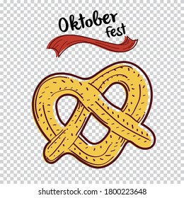 Set of Oktoberfest vector design elements. Vector Germany icon set. Cartoon handwrite illustration. Oktoberfest clip art elements.