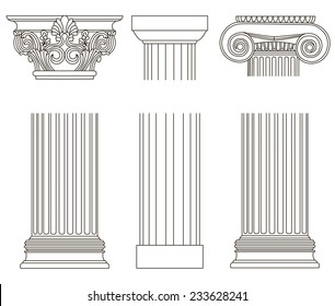 2,912 Fluted columns Images, Stock Photos & Vectors | Shutterstock