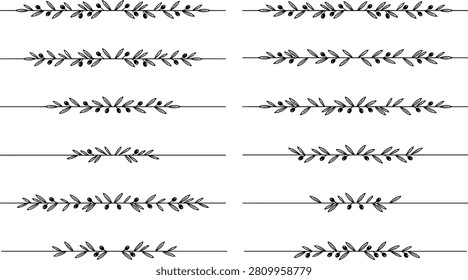 Set olive branches acting