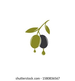 set of Olive logo vector illustration design 