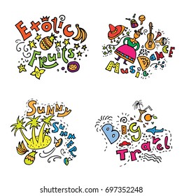 Set on the theme of travel to exotic countries