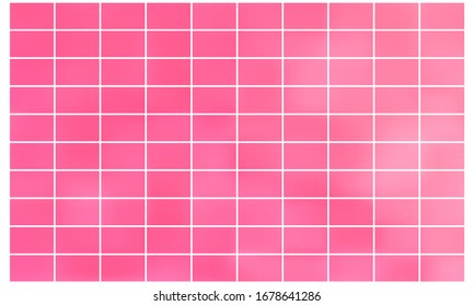 Set of orange and pink vector gradients. Collection of nice looking and stylish rectangles.