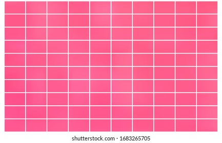 Set of orange and pink vector gradients. Collection of nice looking and stylish rectangles.