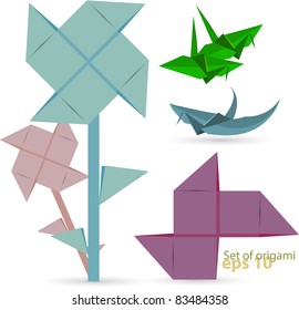 set of origami