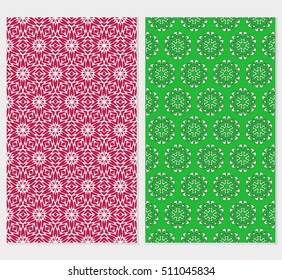 set of original floral patterns. vector illustration for design wedding invitation, background, wallpaper