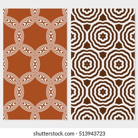 set of original floral patterns. vector illustration for design wedding invitation, background, wallpaper. silver, purple color