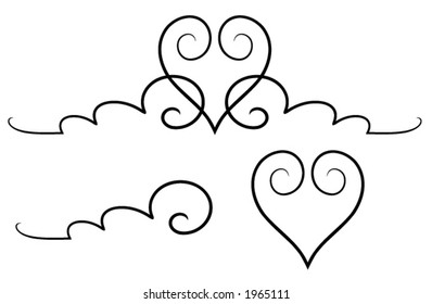 Set of original vector design elements. This is a vector image - you can simply edit colors and shapes.