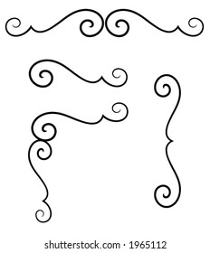 Set of original vector design elements. This is a vector image - you can simply edit colors and shapes.