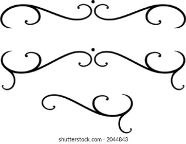 Set of original vector design elements. This is a vector image - you can simply edit colors and shapes.