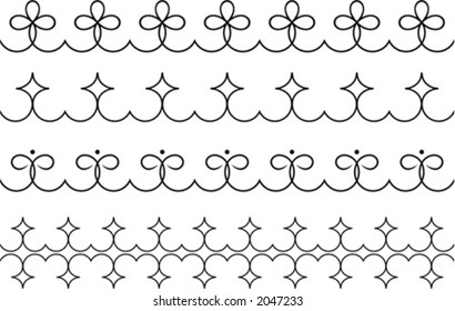 Set of original vector design elements. This is a vector image - you can simply edit colors and shapes.