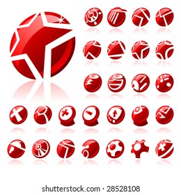 Set of original vector icons.