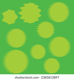 EINE REIHE VON ORNAMENTDESIGNS FÜR IHRE DESIGN-DEKORATION
