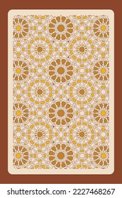Set of ornamental islamic arabesque Background. Arabic traditional architecture Geometric Pattern. Set of decorative vector panels or screens for laser cutting.	