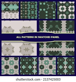 Set of Ornamental seamless pattern. abstract background. seamless pattern. Abstract seamless geometries pattern. Design for decor, prints, textile, furniture, cloth, digital