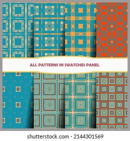 SET OF Ornamental seamless pattern. abstract background. seamless pattern. Abstract seamless geometries pattern. Design for decor, prints, textile, furniture, cloth, digital