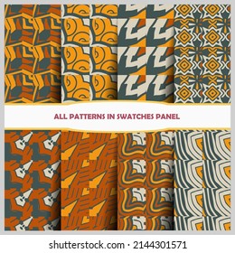 SET OF Ornamental seamless pattern. abstract background. seamless pattern. Abstract seamless geometries pattern. Design for decor, prints, textile, furniture, cloth, digital