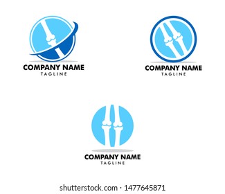 Set of Orthopedic Logo Design Template Inspiration