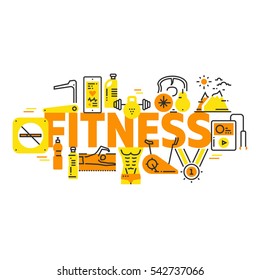 Set Of Outline Healthcare Recreation Signs. Logo Pictograms. Premium Quality Simple Symbols Collection. Vector Illustration Design. Web Graphics 