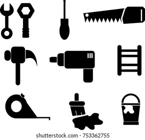Set of outline vector icons. Contains such Icons as Manufacturing,Production, Settings and more.