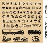 Set of packing symbols