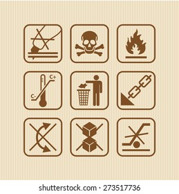 Set of packing symbols
