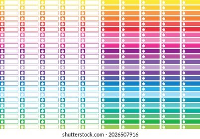  set of pages for notebooks Apple. stationery and diaries, scrapbooking. vector to do list template. to-do list