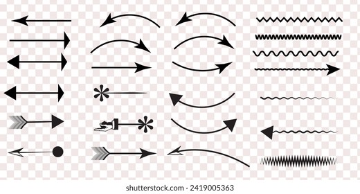 Set of paint brush stroke, ink splatter and artistic design elements. Ink splashes. Rough smears and stains. High quality manually traced. Drops blots isolated. Vector isolated elements set line art
